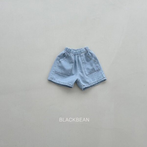 2 <b>Black bean褲子</b>Summer 소다 청팬츠 80-120cm