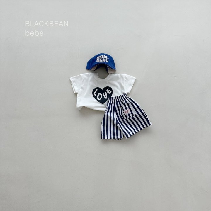 2 <b>Black bean上衣</b>Summer 하트티 80-120cm