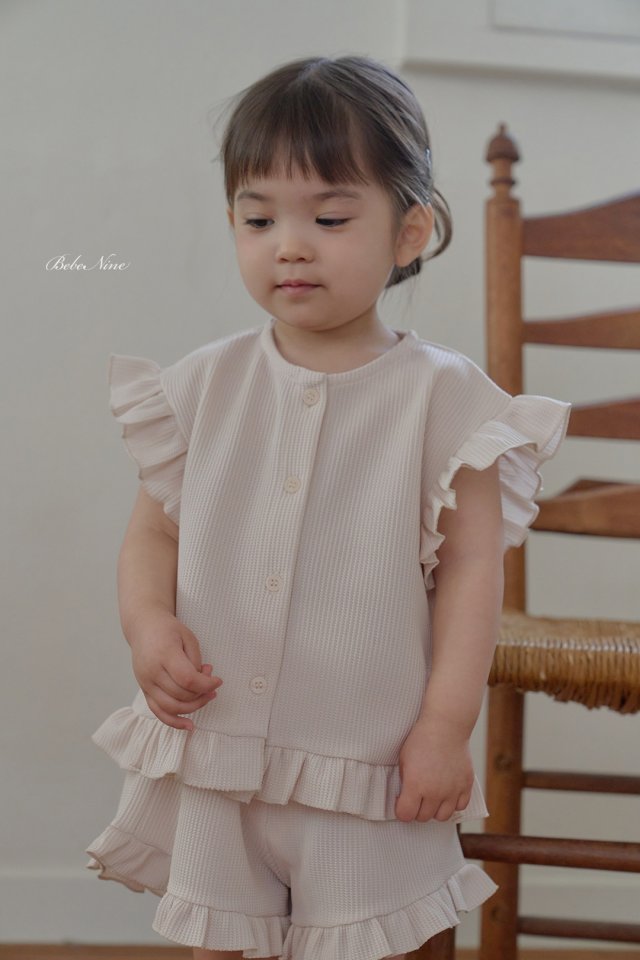 <b>Bebe nine套裝</b>Summer 로나 가디건 세트 70-120cm