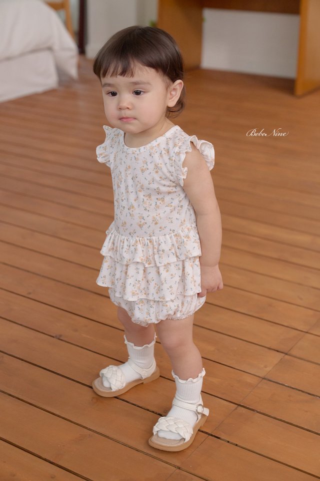<b>｜BABY ｜Bebe nine 套裝</b>Summer 플라워 블루머 70-100cm