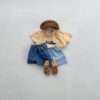 3 <b>Black bean褲子</b>Summer 플레이 청팬츠 80-120cm