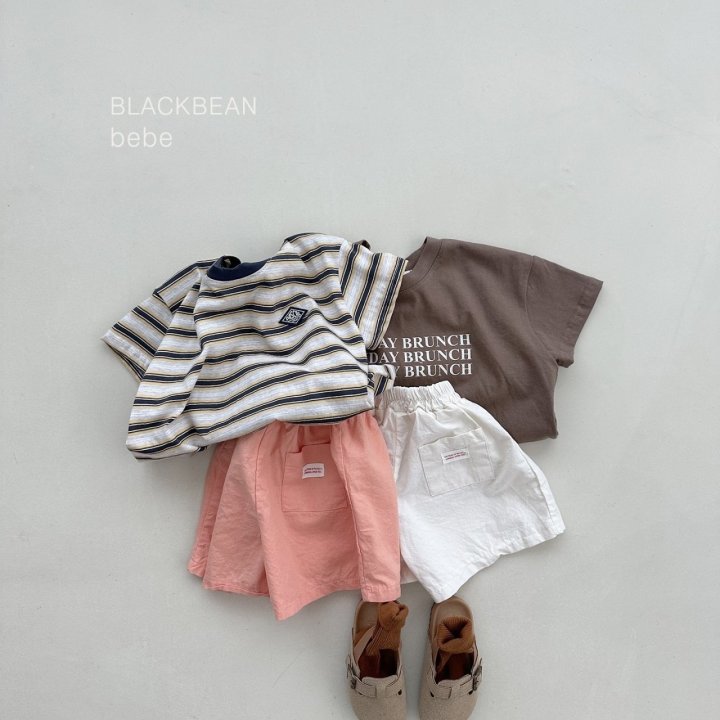 4 <b>Black bean褲子</b>Summer 파스텔팬츠 80-120cm