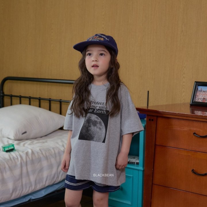 4 <b>Black bean上衣</b>Summer 우주티 80-120cm