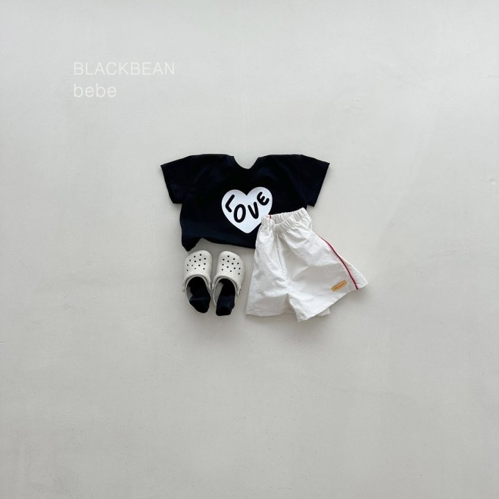 5 <b>Black bean上衣</b>Summer 하트티 80-120cm