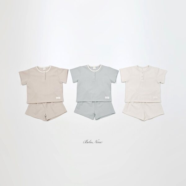 <b>Bebe nine套裝</b>Summer 캐리 와플 세트 70-120cm