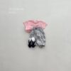 <b>｜BABY ｜Black bean親子裝</b>Summer 메이 베베티 60-80cm、FREE