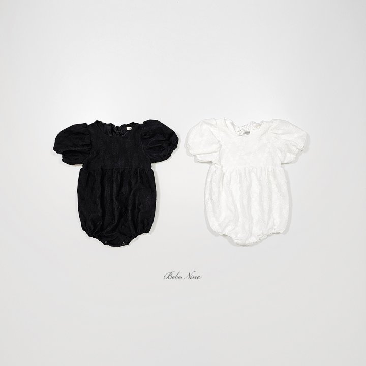 6 <b>|BABY |Bebe nine 連身衣</b>Summer 샤인 리본 슈트 70-100cm