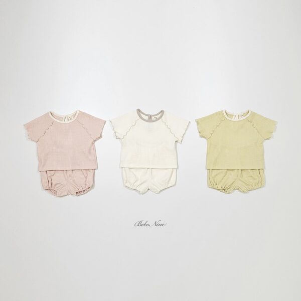 <b>｜BABY ｜Bebe nine 套裝</b>Summer 피크닉 블루머 세트 70-100cm
