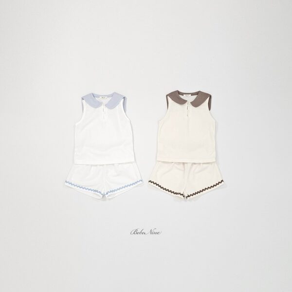 <b>Bebe nine套裝</b>Summer 카라 나시 세트 70-120cm