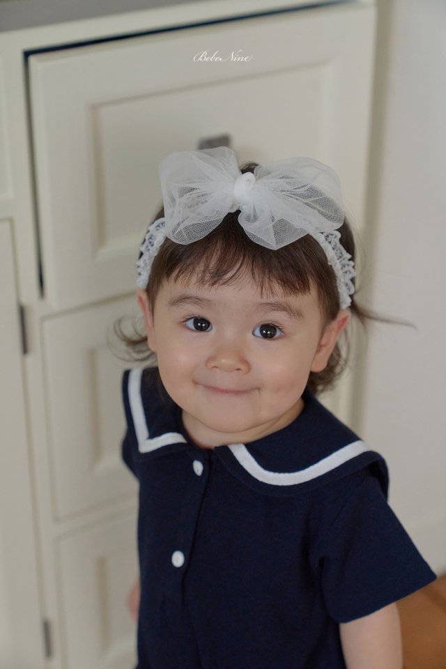 7 <b>Bebe nine髮飾</b>Summer 썸머 리본 밴드 FREE