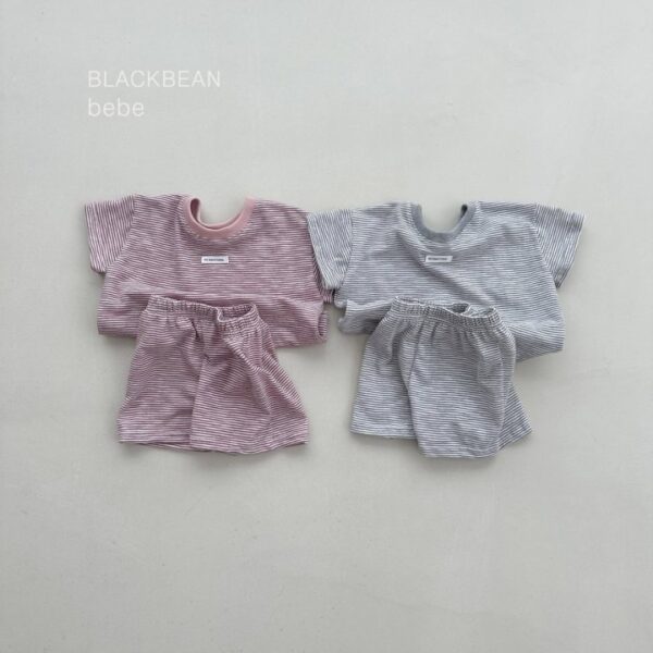7 <b>|BABY |Black bean套裝</b>Summer 몰디브 베베세트 60-80cm