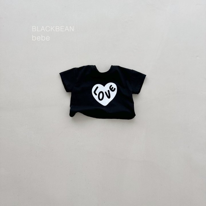 7 <b>Black bean上衣</b>Summer 하트티 80-120cm