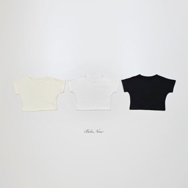 7 <b>Bebe nine上衣</b>Summer 베이직 박시티 70-120cm