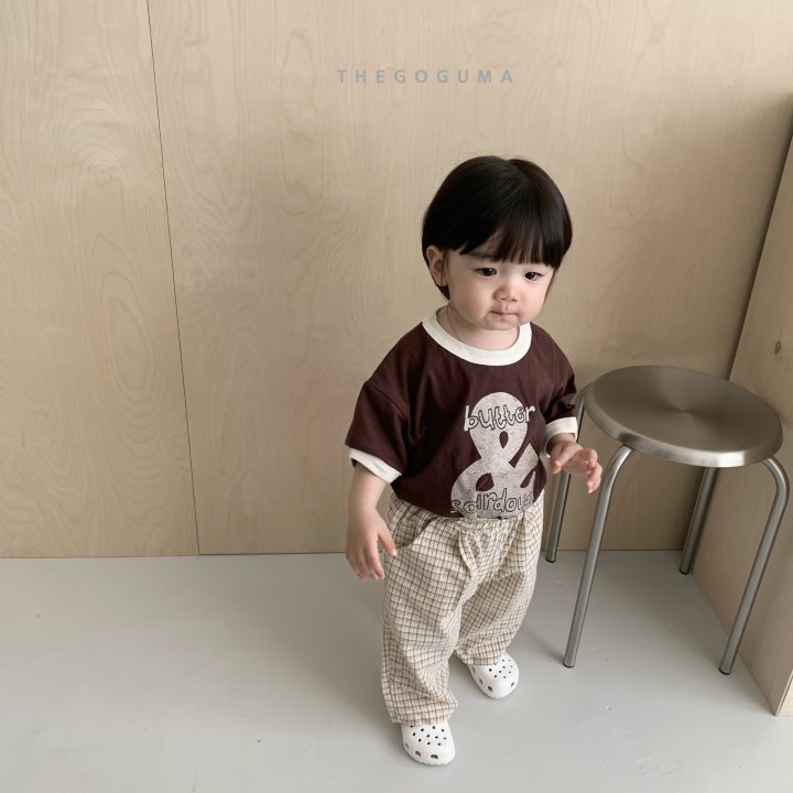 <b>THEGOGUMA褲子</b>Summer 에이지 체크pt 85-142cm
