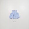 <b>Bebe nine上衣</b>Summer 체크 프릴 블라우스 70-120cm