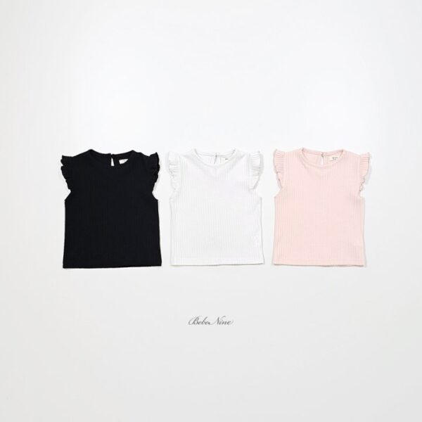 8 <b>Bebe nine上衣</b>Summer 앤드 썸머 프릴 티 70-120cm