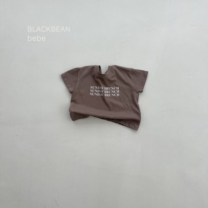 <b>｜BABY ｜Black bean 親子裝</b>Summer 브런치 베베티 60-80cm