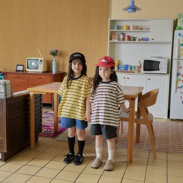 9 <b>Black bean上衣</b>Summer 메이플티 80-120cm