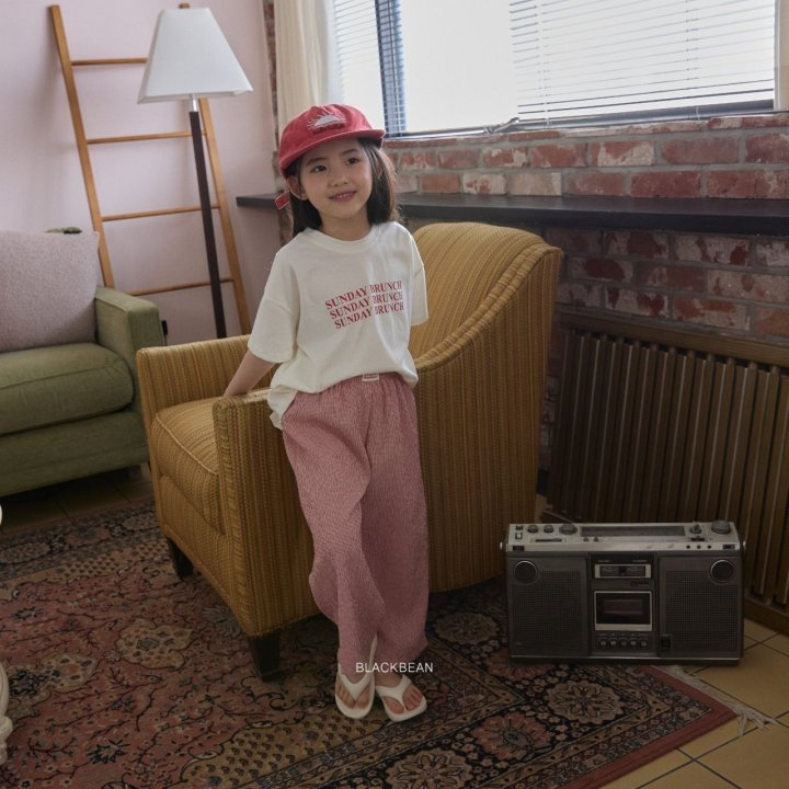 9 <b>Black bean親子裝</b>Summer 브런치티 80-120cm