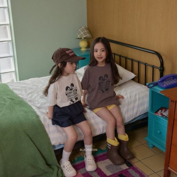 9 <b>Black bean上衣</b>Summer 써니티 80-120cm