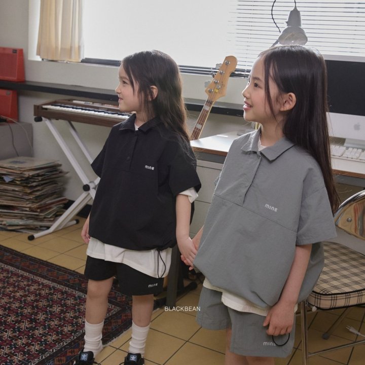 <b>Black bean 上衣</b>Summer 네이처 셔츠 80-120cm