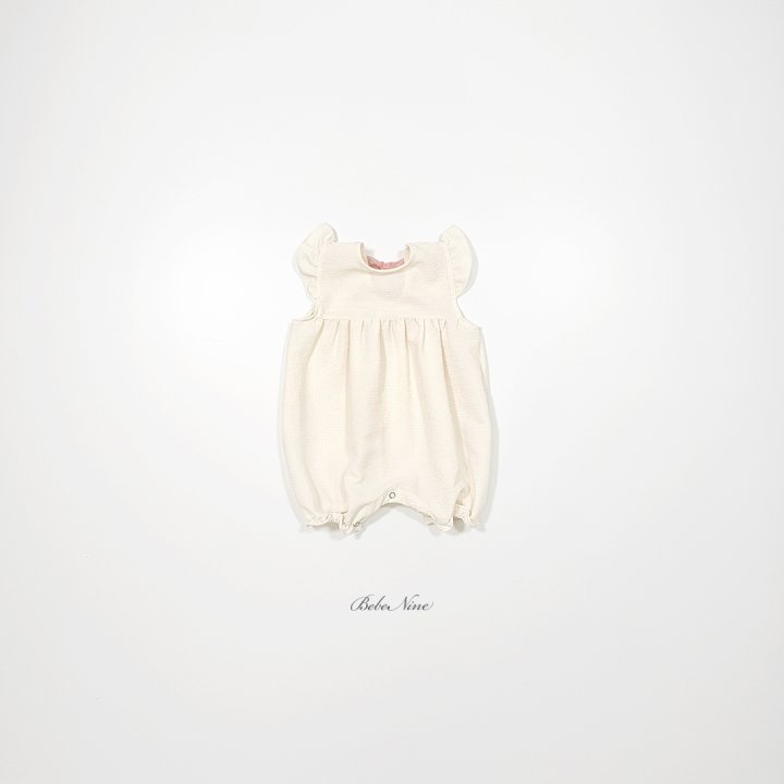 9 <b>|BABY |Bebe nine 連身衣</b>Summer 쁘띠 프릴 리본 슈트 70-100cm