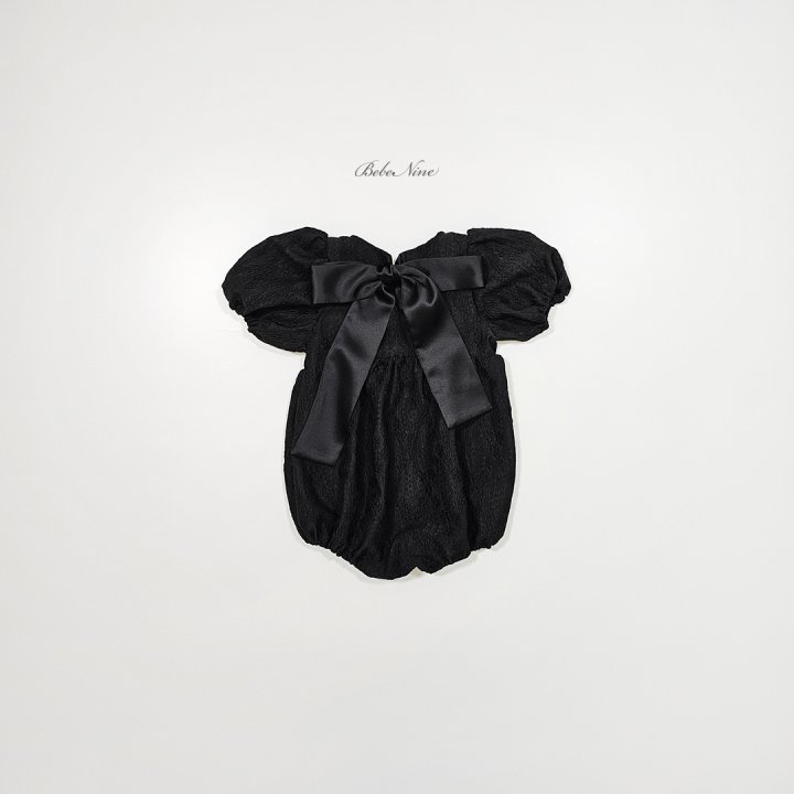 9 <b>|BABY |Bebe nine 連身衣</b>Summer 샤인 리본 슈트 70-100cm