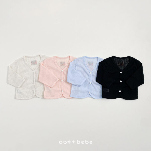 01-2 <b>OOTTBEBE罩衫</b>Summer 쥬씨썸머가디건 75-120cm