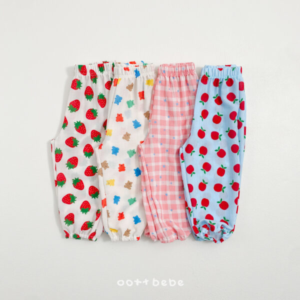 01-2 <b>OOTTBEBE褲子</b>Summer 썸머팝고쟁이팬츠 75-120cm