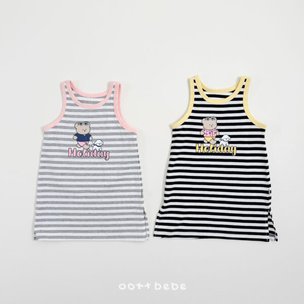 01-2 <b>OOTTBEBE背心</b>Summer 홀리데이나시원피스 75-120cm