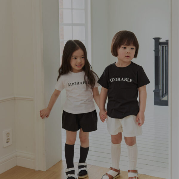 0323 라라랜드0452 <b>|Kids| Lala land上衣</b>Summer 어도러블 티 75-120cm