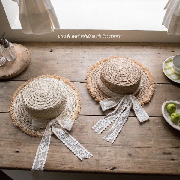 1 <b>|BABY| Mkids帽子</b>Summer 마요밀짚모자 FREE(3m-6y)