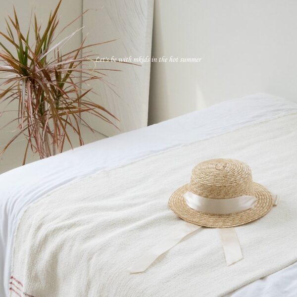 1 <b>|BABY| Mkids帽子</b>Summer 에일리밀짚모자 FREE(3m-6y)