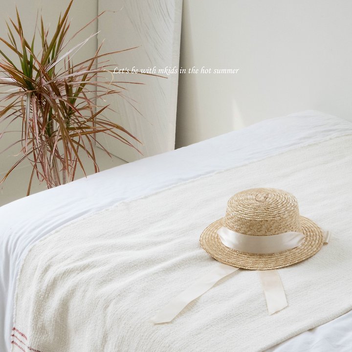 1 <b>|BABY| Mkids帽子</b>Summer 에일리밀짚모자 FREE(3m-6y)