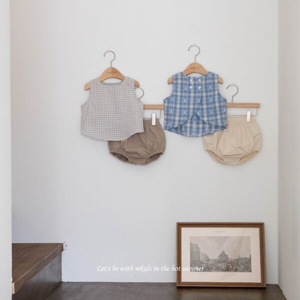 1 <b>|Kids| Mkids套裝</b>Summer델리나시세트 65-115cm