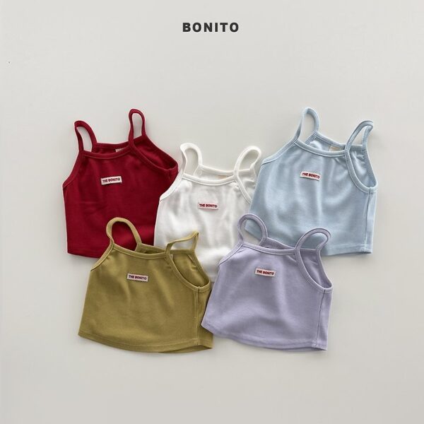 1 <b>BONITO背心</b>Summer 골지레이어드나시 70-140CM
