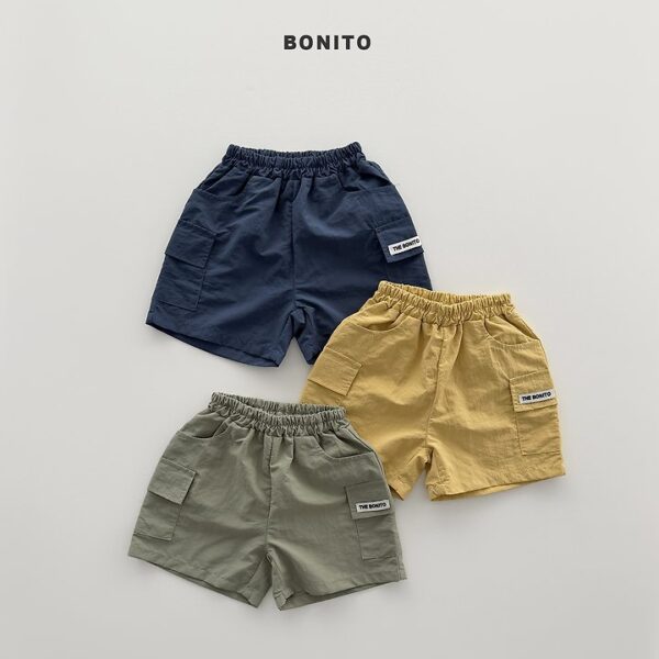 1 <b>BONITO褲子</b>Summer 화섬카고팬츠 70-140CM