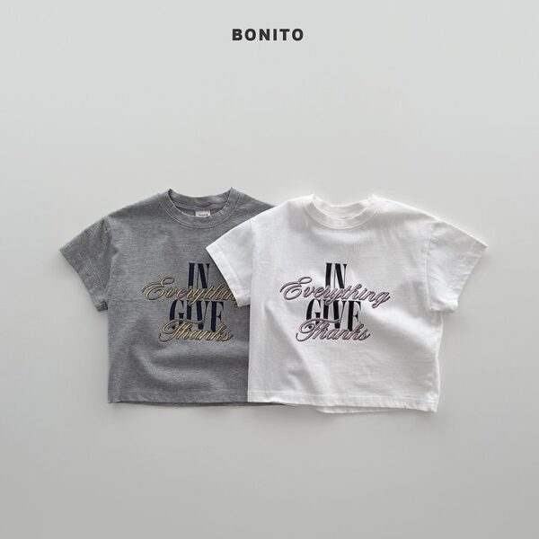 1 <b>BONITO上衣</b>Summer 에브리띵티 70-140CM