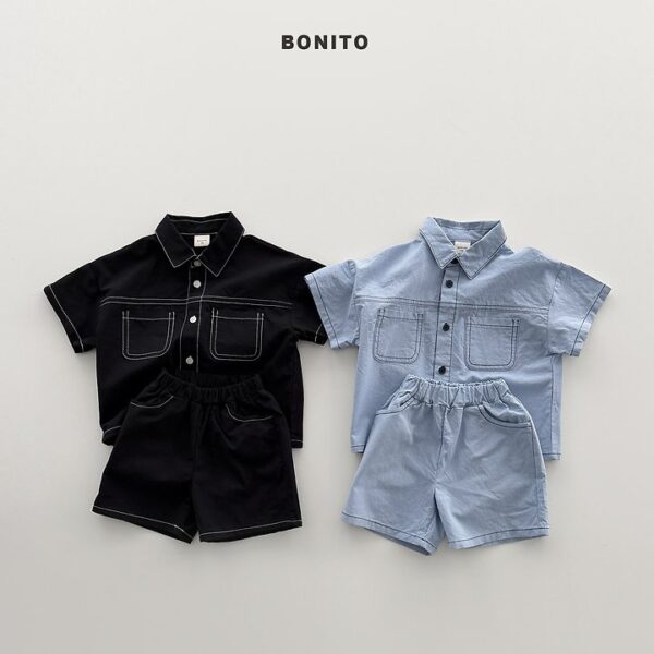 1 <b>BONITO套裝</b>Summer 투포켓린넨set 70-140CM