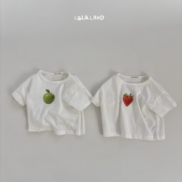 1 <b>|BABY| LaLa land上衣</b>Summer 베리애플 티 65-82cm