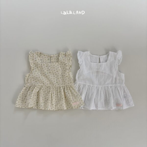 1 <b>|Kids| Lala land襯衫</b>Summer 밀키 블라우스 75-120cm