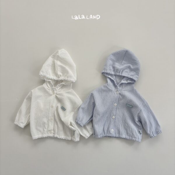 1 <b>|BABY| LaLa land罩衫</b>Summer 크리미 후드 65-82cm