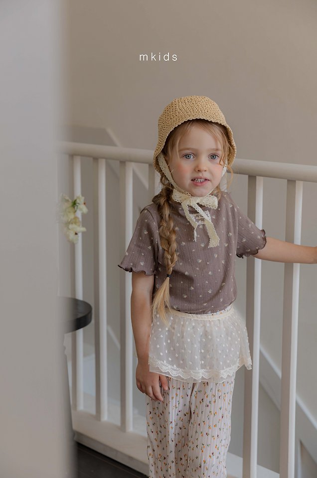 11 <b>|BABY| Mkids帽子</b>Summer 릴리밀짚모자 FREE(3m-6y)