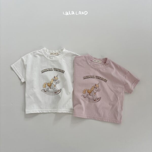 2 <b>|Kids| Lala land上衣</b>Summer 유니콘 반팔티 75-120cm