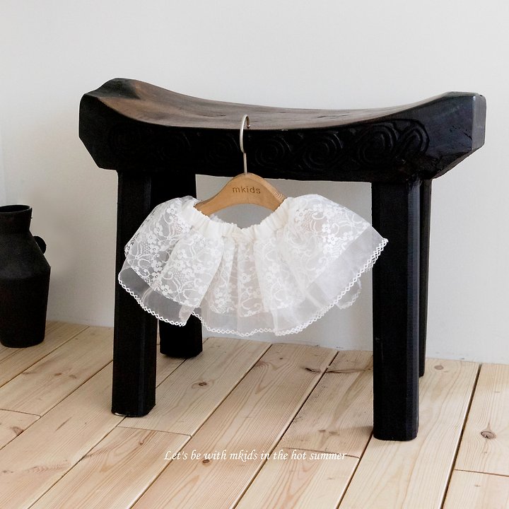 2 <b>|BABY| Mkids裙子</b>Summer 미아레이스스커트 FREE(3m-6y)