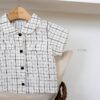 <b>｜Kids｜ Mkids襯衫</b>Summer크로플셔츠 65-115cm