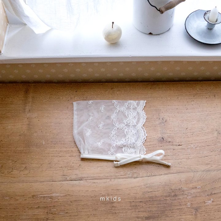 4 <b>|BABY| Mkids髮飾</b>Summer 로제뜨보넷 FREE(3-24m)