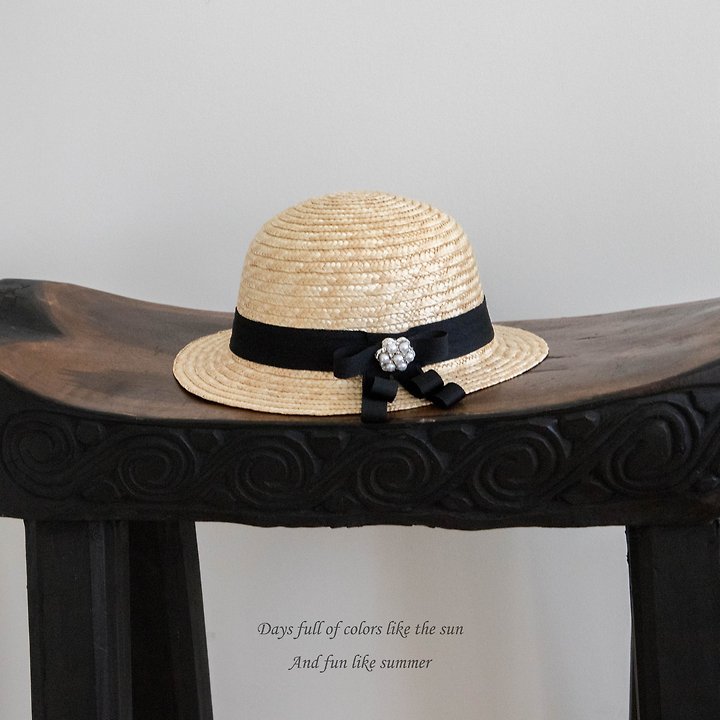 4 <b>|BABY| Mkids帽子</b>Summer 에일리밀짚모자 FREE(3m-4y)