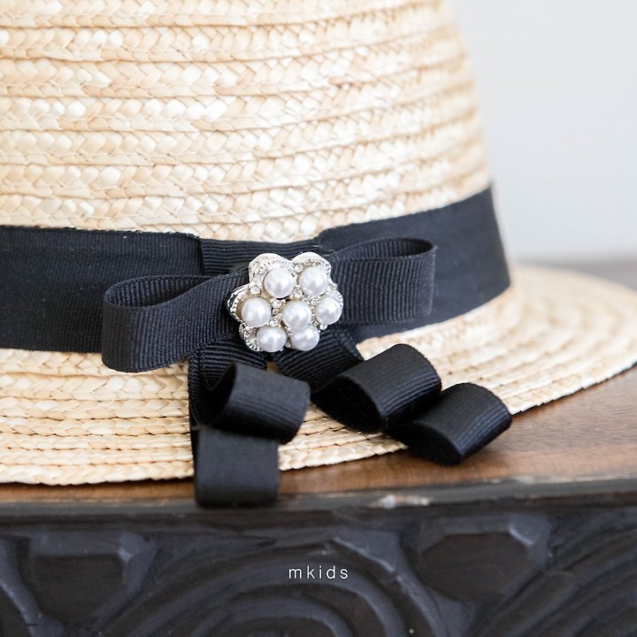 5 <b>|BABY| Mkids帽子</b>Summer 에일리밀짚모자 FREE(3m-4y)