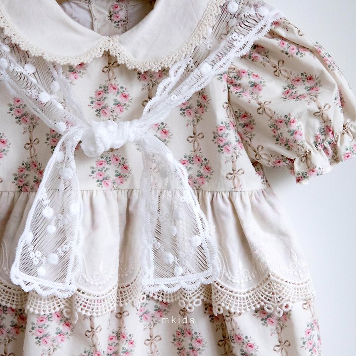 6 <b>|BABY| Mkids圍兜</b>Summer 플로레이스케이프 FREE(3m-6y)